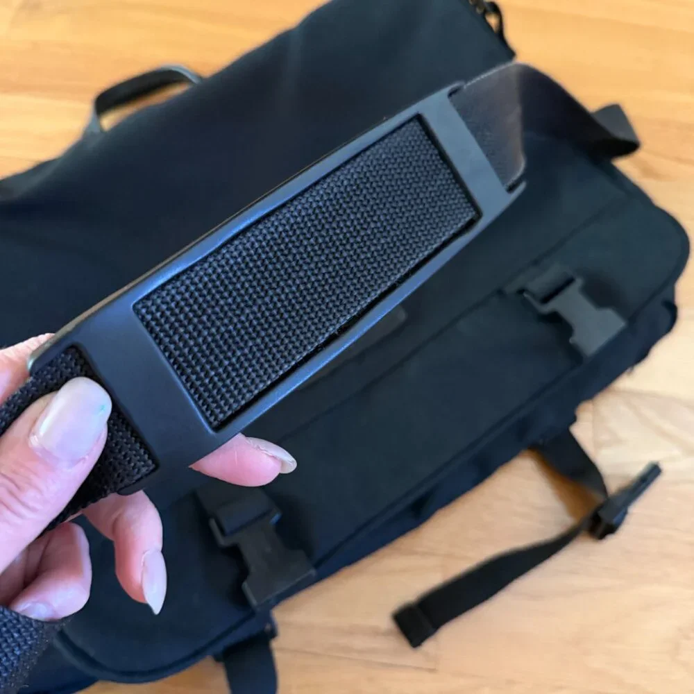Eddie Bauer Black Messenger Bag